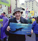 Photo of WTO Protester