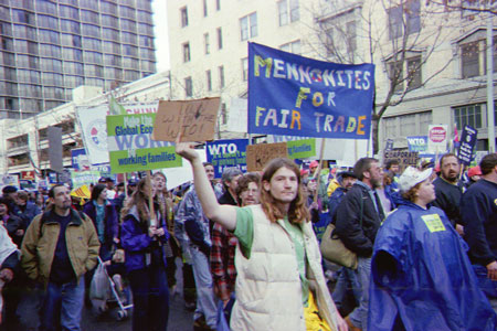 Photo of WTO Protesters