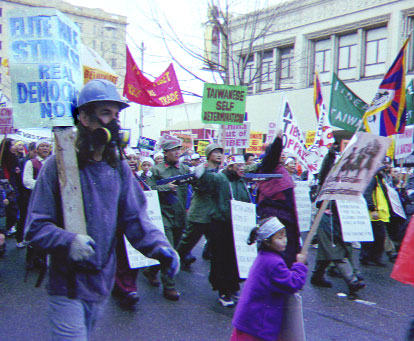 Photo of WTO Protesters