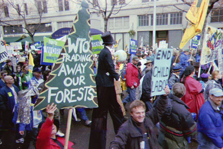 Photo of WTO Protesters